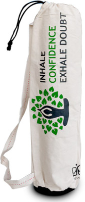 

Deivee Deivee Inhale Printed Yoga Bag Yoga Mat Bag(Beige, Drawstring Bag