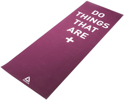 

REEBOK RAYG-11040PL Purple 4 mm Yoga Mat, Rebel berry