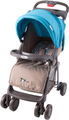 

Toyhouse City Stroller, Beige n Blue Giraffe Stroller(3, Blue)