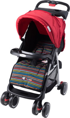 

Toyhouse City Stroller, Red n Black Stripes Stroller(3, Red)