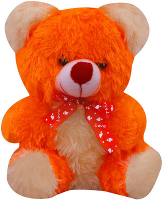 

Casotec Cute Teddy Bear Stuffed Soft Plush Soft Toy - 22 cm(Orange)
