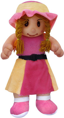 

Casotec Cute Smiling Standing Doll Stuffed Soft Plush Soft Toy - 54 cm(Pink / Beige)