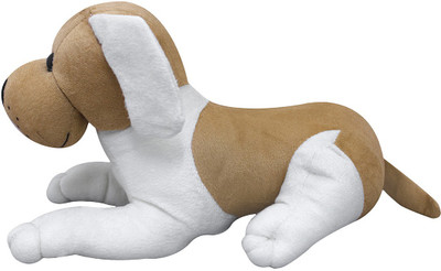 

Casotec Cute Dog Teddy Stuffed Soft Plush Soft Toy - 25 cm(Brown / Beige)