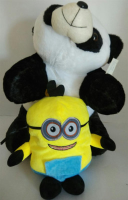 

ZICA PANDA & MINION COMBO IN 55CM - 55 cm(Multicolor)