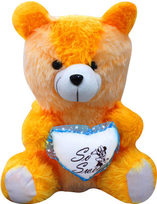 

Casotec Cute Teddy Bear Stuffed Soft Plush Soft Toy - 40 cm(Yellow)