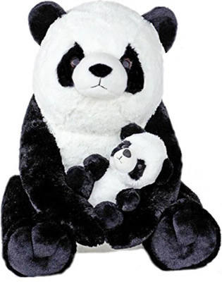 

Kashish Trading Company Very Exclusive Mother & Baby Panda (60 Cm) - 24 inch(Block)