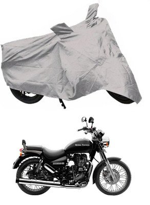 

AutoRight Two Wheeler Cover for Royal Enfield(Thunderbird 500, Silver)