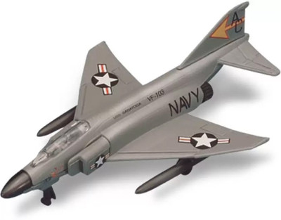 

Maisto Tail Winds F-4 Phantom II (Without Stand) Color- Grey(Grey)