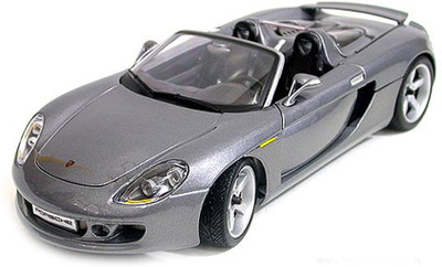 

Maisto Porsche Carrera Gt Diecast Car, Scale 1:18, Color - Silver(Silver)