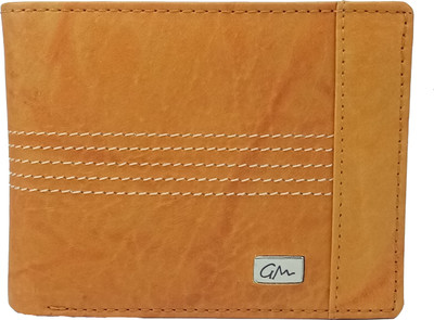 

Gentleman Boys Tan Genuine Leather Wallet(5 Card Slots)