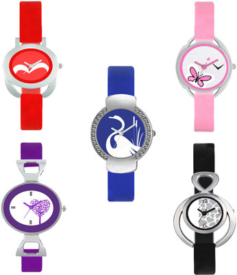 

CM Beautiful New Women Watch Combo With Stylish Look And Designer Dial VL004 Watch - For Women
