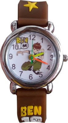 SS Traders -Cute Brown Ben10 Watch  - For Boys   Watches  (SS Traders)