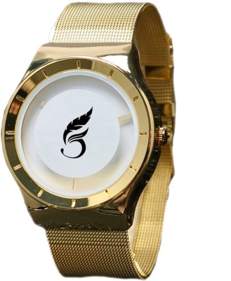 Style Feathers PAIDU-58977-WHITEDIAL-GOLD-002 Analog Watch  - For Men & Women   Watches  (Style Feathers)