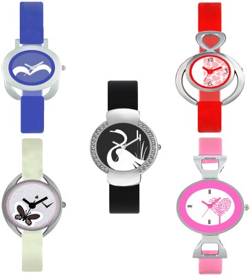 CM Beautiful New Women Watch Combo With Stylish Look And Designer Dial VL008 Watch  - For Women   Watches  (CM)