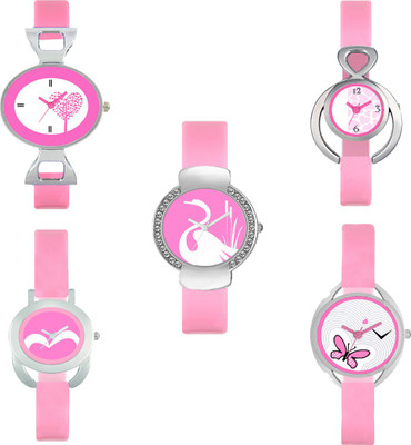 

SRK ENTERPRISE Beautiful New Girls Watch Combo With Fancy Look And Designer Dial 005 Watch - For Girls