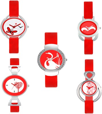 CM Beautiful New Women Watch Combo With Stylish Look And Designer Dial VL006 Watch  - For Women   Watches  (CM)