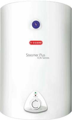 V-Guard 15 L Storage Water Geyser (Steamer Plus, RED & WHITE)