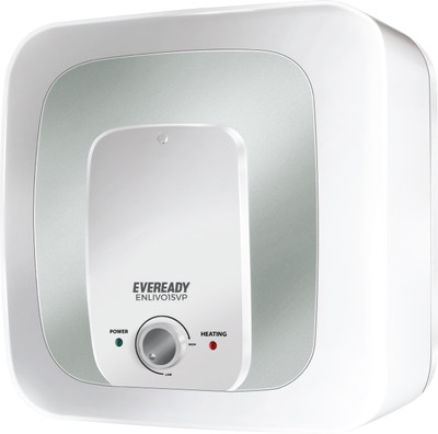 

Eveready 15 L Storage Water Geyser(White, Enlivo15VP)