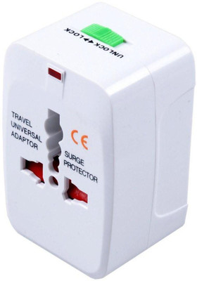 

PI World Universal World Wide Travel Charger Adapter Plug, White Worldwide Adaptor Worldwide Adaptor(White)