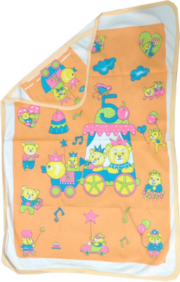 

Love Baby Cotton 200 GSM Bath Towel(Orange), Peach