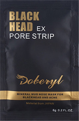 

Doberyl EX Pore Strip Facial Blackhead Remover Mineral Mud (1 Pack 6G)(6 g)