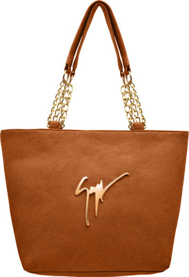 

Tap fashion Women Casual Orange PU Tote