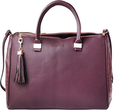 Oriflame Burgundy Shoulder Bag Waterproof Shoulder Bag(Brown, 0 L)