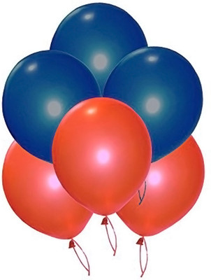 

EVA Solid EVA0061 Balloon(Red, Blue, Pack of 50)
