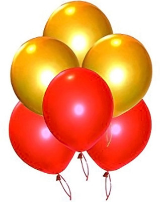 

EVA Solid EVA0062 Balloon(Red, Gold, Pack of 50)
