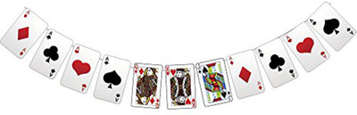 

PARTY PROPZ STRING BANNER 7FT PACK OF 1/CASINO PARTY DECORATION/CASINO PARTY SUPPLIES Banner(7 ft, Pack of 1)
