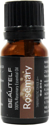 

Beautelf Therapeutic Grade Pure & Natural Rosemary Pure Aroma Essential Oil, 10 ml(10 ml)