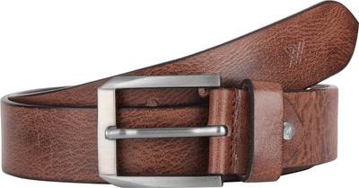 

Aditi Wasan Men Casual Brown Genuine Leather Belt, Brown7