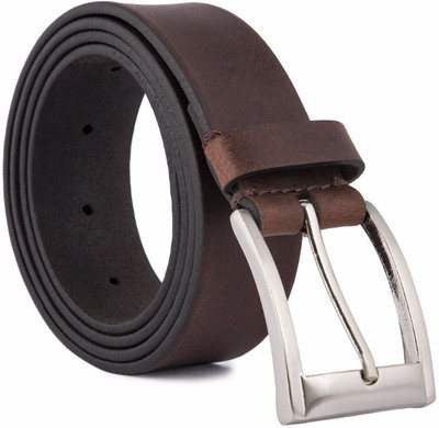 

United Colors of Benetton Men Casual Brown Genuine Leather Belt