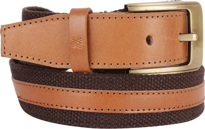 

Aditi Wasan Men Casual Tan Genuine Leather Belt, Tan4