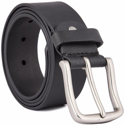 

United Colors of Benetton Men Casual Black Genuine Leather Belt