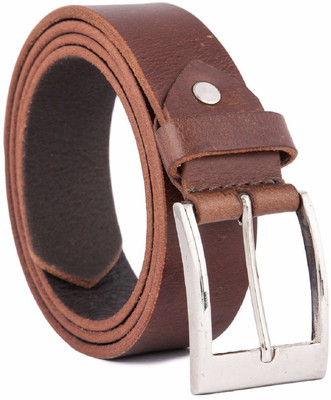 

United Colors of Benetton Men Casual Brown Genuine Leather Belt
