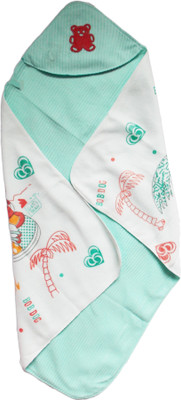 

dolphin52 Printed  Hooded Baby Blanket(Polyester, Multicolor