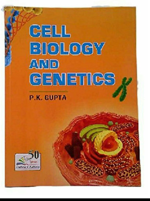 Cell Biology And Genetics: A text Book For Undergraduate Students(English, Paperback, P.K.GUPTA)