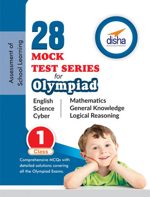 28 Mock Test Series for Olympiads Class 1 Science, Mathematics, English, Logical Reasoning, Gk & Cyber(English, Paperback, unknown)