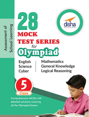 28 Mock Test Series for Olympiads Class 5 Science, Mathematics, English, Logical Reasoning, Gk & Cyber(English, Paperback, unknown)