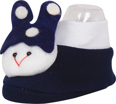 

Ole Baby OB-CSB-F688-P Booties(Toe to Heel Length - 10 cm Navy Blue)