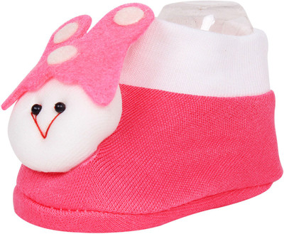 

Ole Baby OB-CSB-F688-P Booties(Toe to Heel Length - 10 cm Pink)