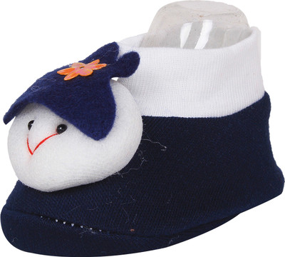

Ole Baby OB-CSB-F700-P Booties(Toe to Heel Length - 10 cm Navy Blue)