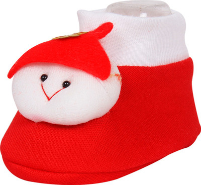 

Ole Baby OB-CSB-F700-P Booties(Toe to Heel Length - 10 cm Cherry Red)