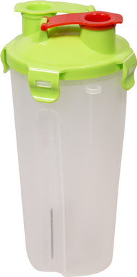 

S-MAX New Protein Hydra Cup Dual Shaker Sports Water Bottle 800 ml Shaker(Pack of 1, Green)
