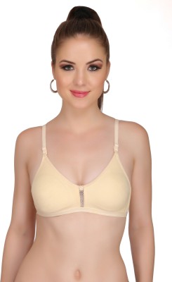 JSR Paris Beauty by JSR PARIS BEAUTY Women T-Shirt Non Padded Bra(Beige)