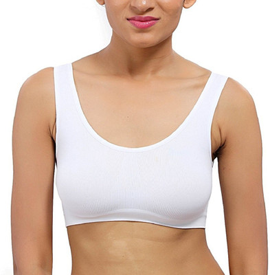 Shoppy villa by ShoppyVilla Women Sports Non Padded Bra(White)