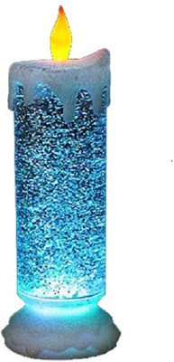 

SMART SKILL CREATIVE HANDICRAFT - LED CANDLE ILLUSION Colour changing USB LED light Water Glitter Water - Spinner Candle ideal for Diwali, Home Decor, Christmas, Party - Random Color Candle(Multicolor, Pack of 1)