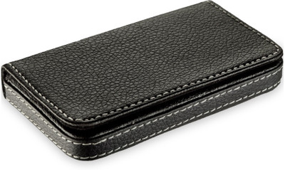 

billioBAG |Premium Quality| Handcrafted |Black_Soft Leather Business, Debit/Credit, Personal ID & Document Holder Cum Mini Wallet 15 Card Holder(Set of 1, Black)