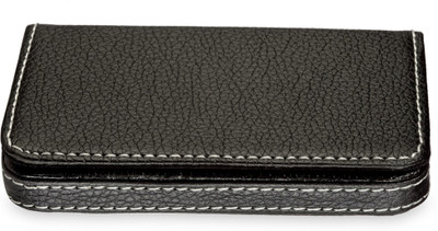 

billioBAG |Premium Quality| Handcrafted |Black_Soft Leather Business, Executive, Debit/Credit, Personal ID & Document Holder Cum Mini Wallet 15 Card Holder(Set of 1, Black)